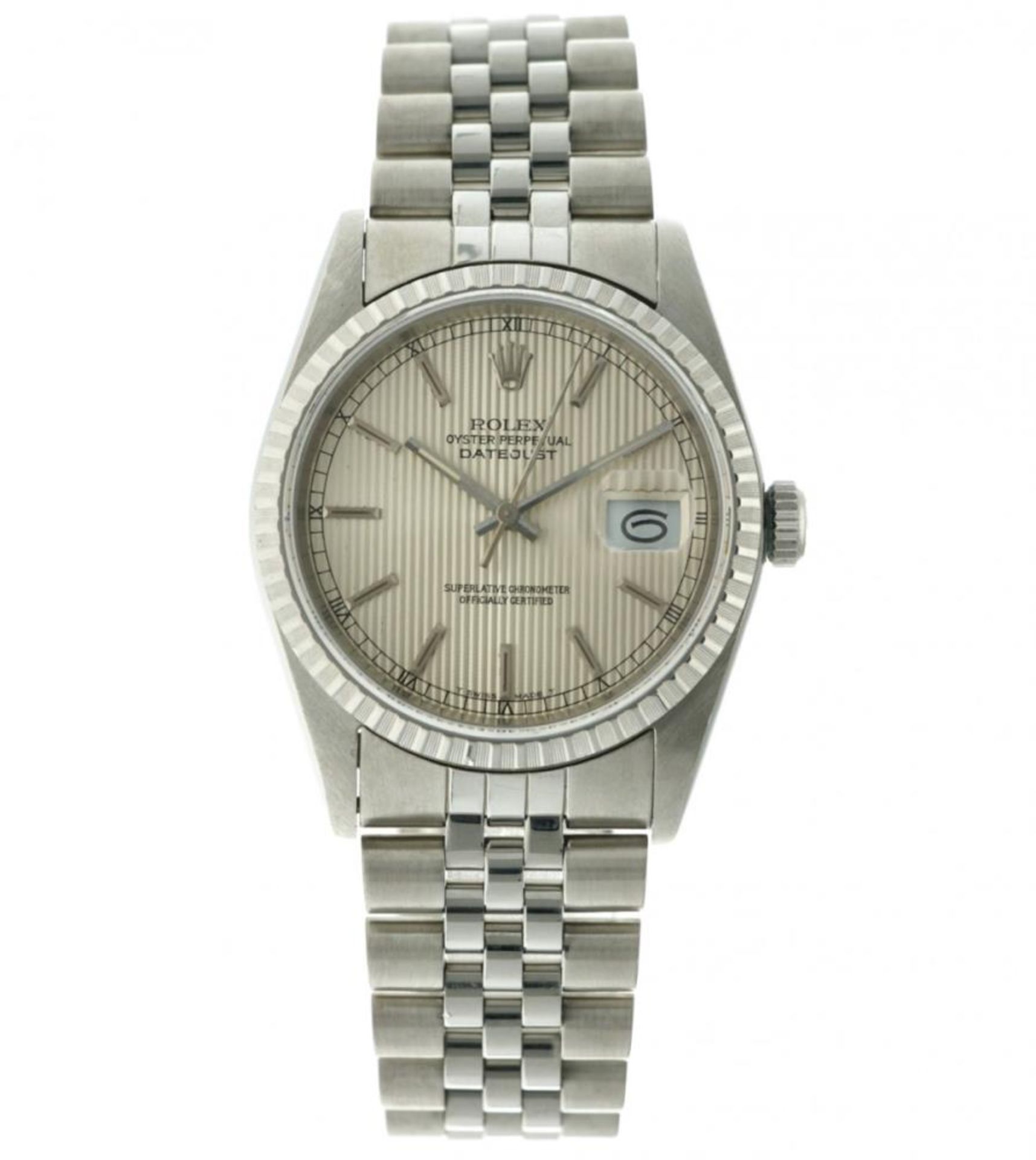 Rolex Datejust Tapestry 16220 - Men's watch - apprx. 1988.