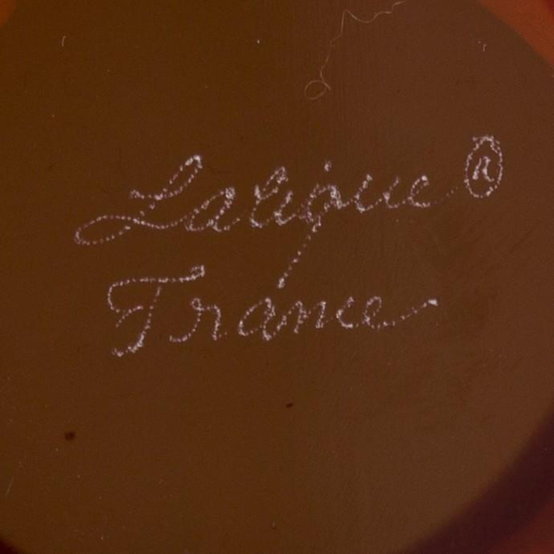 A Lalique "Nymphale" -vase, marked "Lalique France". - Image 6 of 6