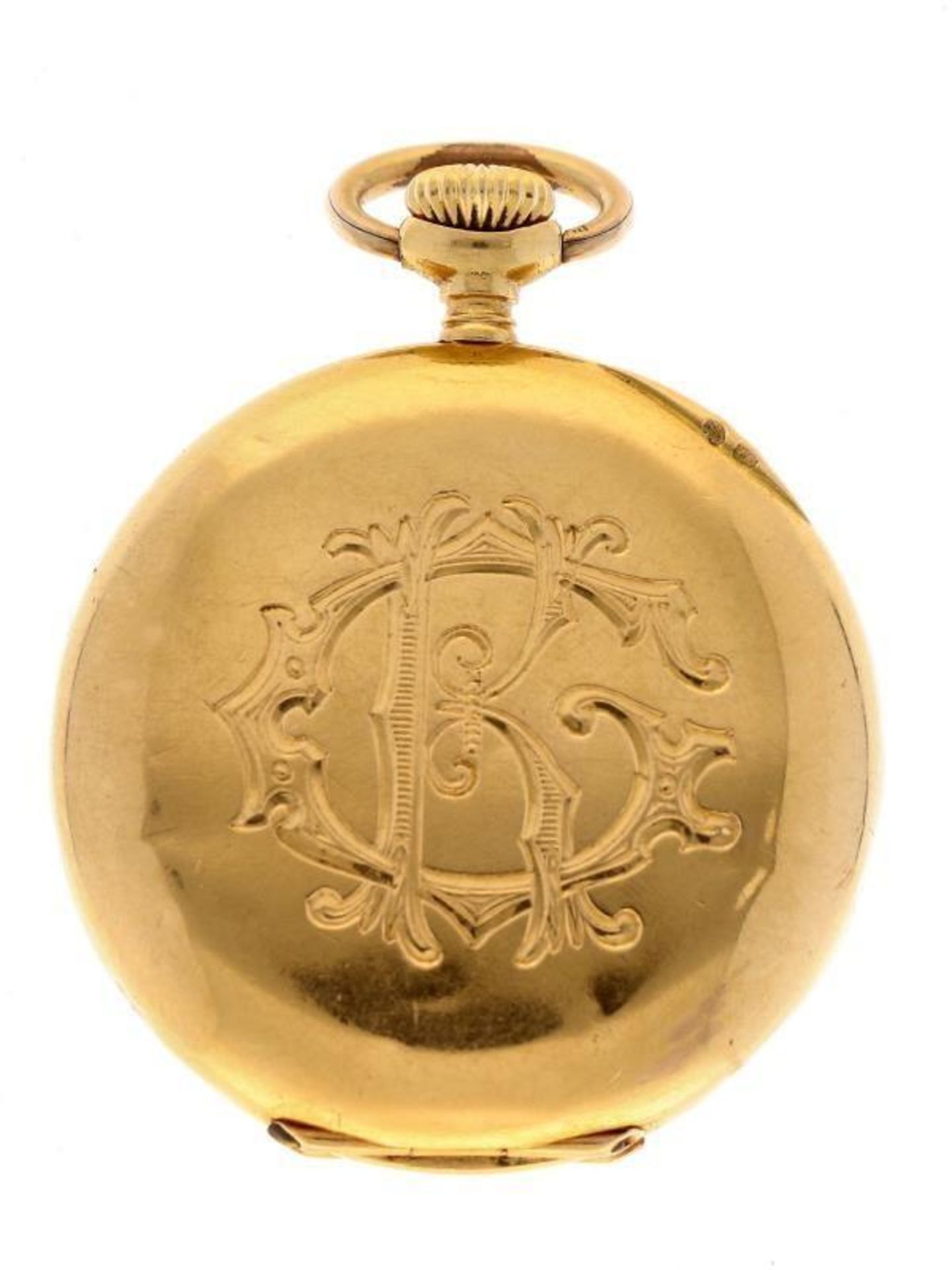 Pocket watch Omega gold - Ladies pocket watch - Manual winding - apprx. 1910. - Bild 2 aus 5