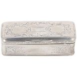 Tobacco box silver.