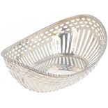 Silver bonbon or 'sweetmeat' basket.