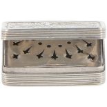 Vinaigrette box silver.