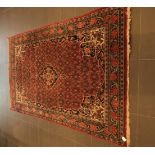 A Persian "Heriz" rug, Iran, 20th century.
