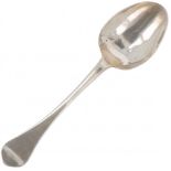 Spoon (Groningen Bernardus Blencke 1713 - ca 1752) silver.