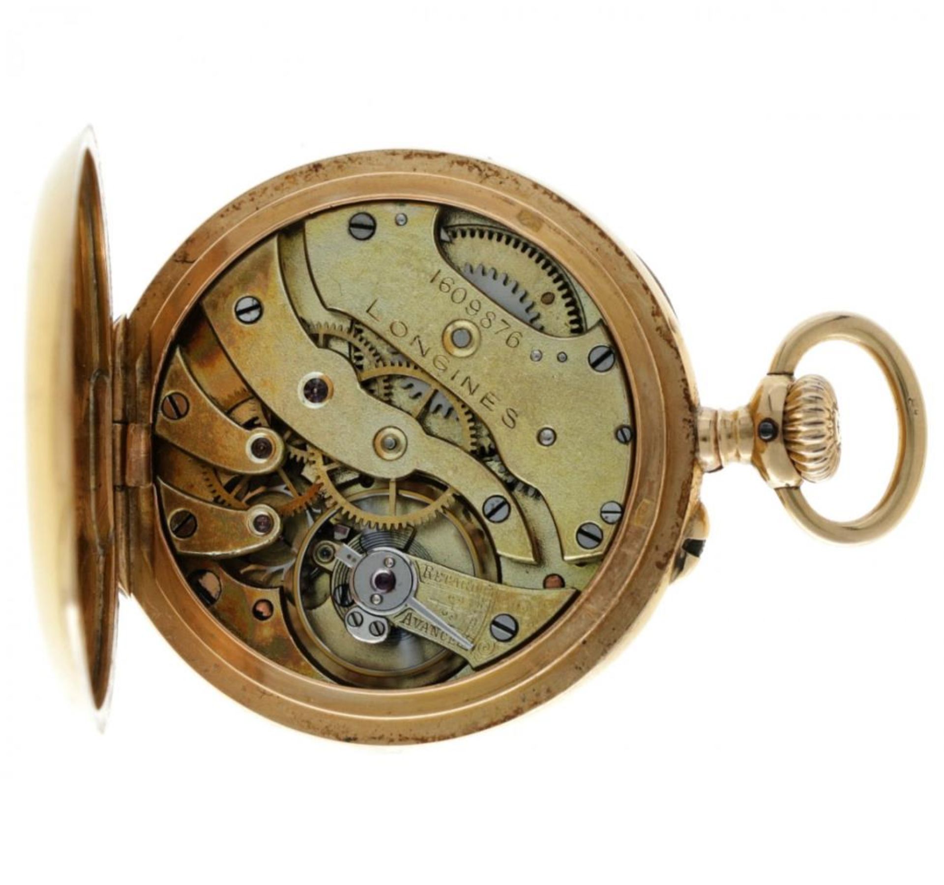 Longines Lever Escapement - Ladies pocket watch - apprx. 1878. - Bild 3 aus 4