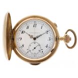 Golden Savonette Chronograph - Men's Pocket Watch - appr. 1889.