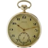 Zenith ''Merkes'' Lever Escapement - Men's pocket watch - apprx. 1900.