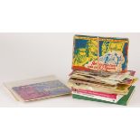 A lot comprised of various books and comic albums, a.w. the "Avonturen van Tom POes", 20th century.