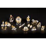 (11) piece lot Swarovski miniatures