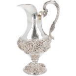 Wine decanter silver.