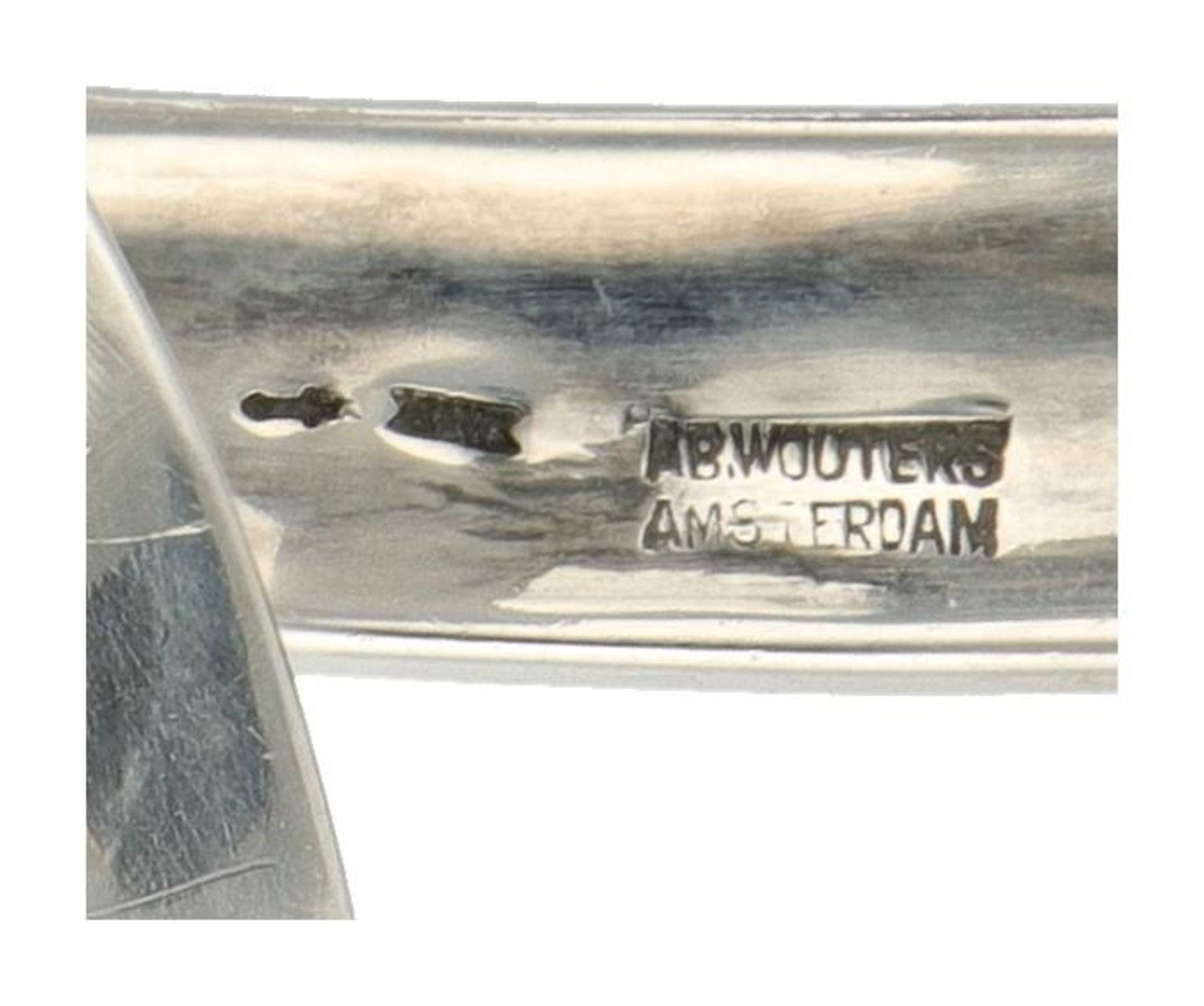 Silver A.B. Wouters design bangle - 835/1000. - Image 3 of 3