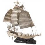 Miniature sailboat BLA.