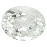 ITLGR Certified Natural Aquamarine Gemstone 3.87 ct.