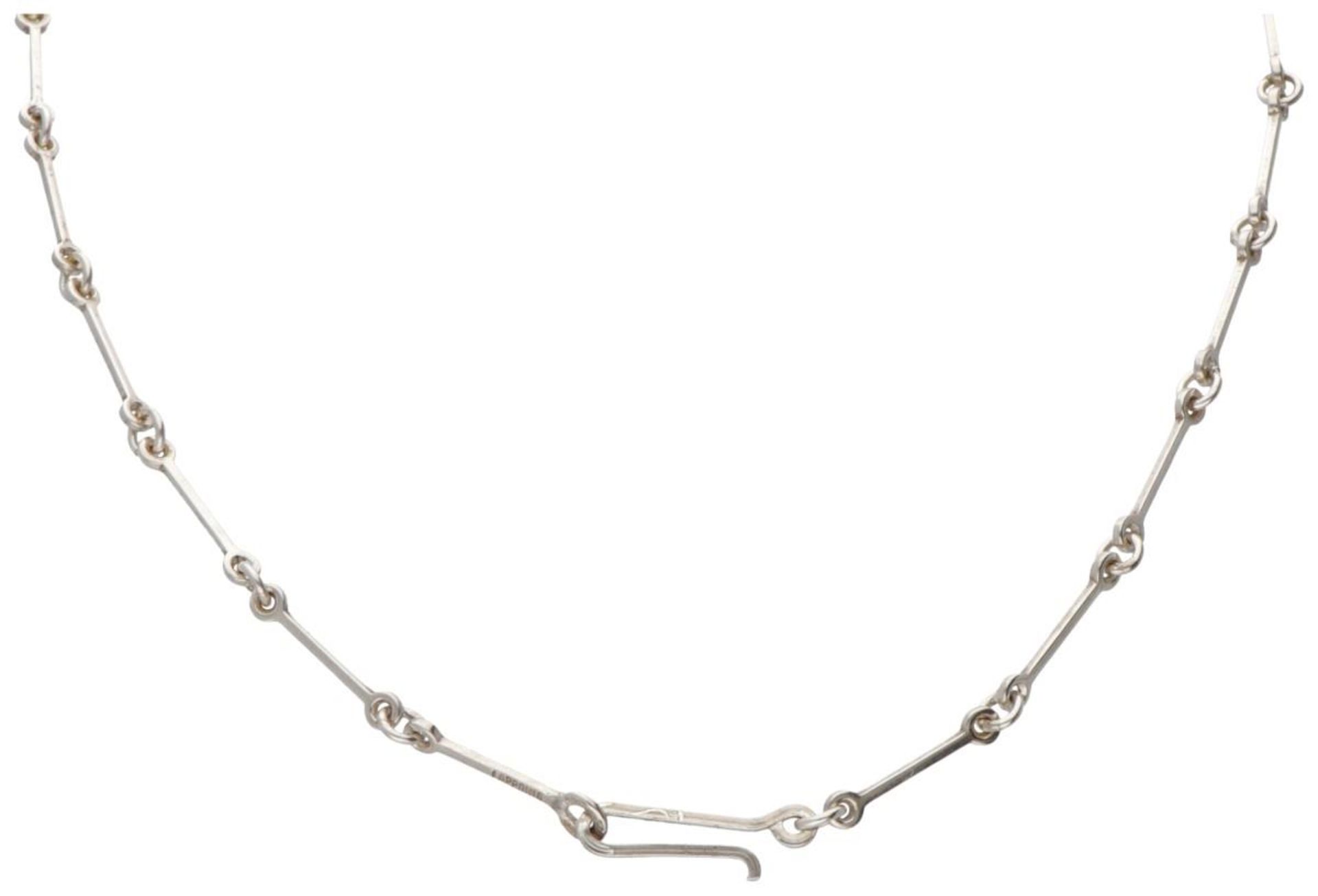 Sterling silver 'Viracocha' necklace by Björn Weckström for Lapponia. - Bild 3 aus 3