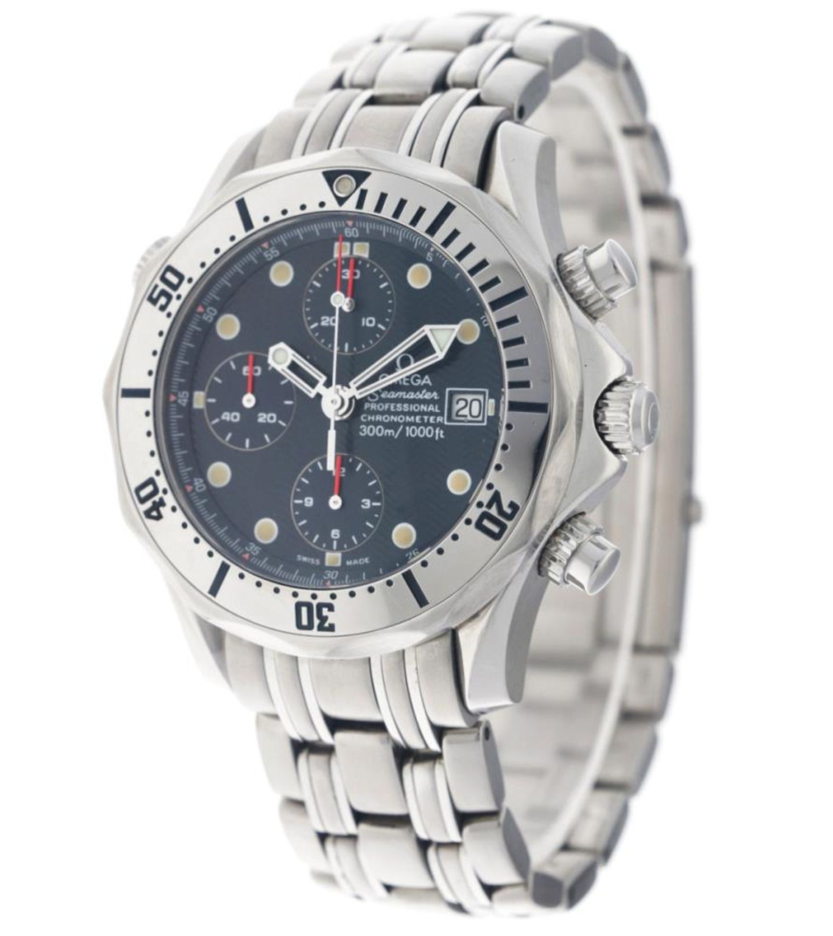 Omega Seamaster Professional Diver Chronograph 25988000 - Men's watch - approx. 1984. - Image 2 of 6