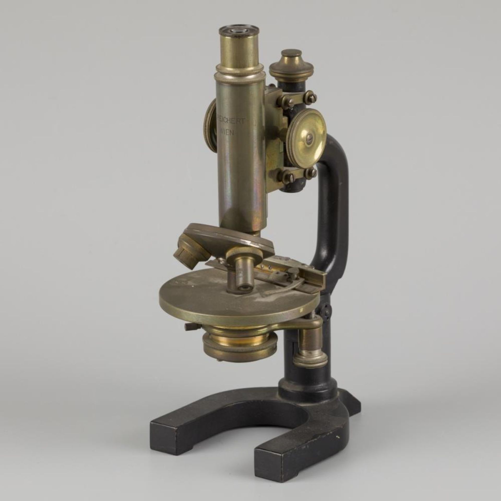 A C. Reichert microscope, Austria, ca. 1900.