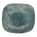 GJSPC Certified Natural Blue Sapphire Gemstone 8.14 ct.