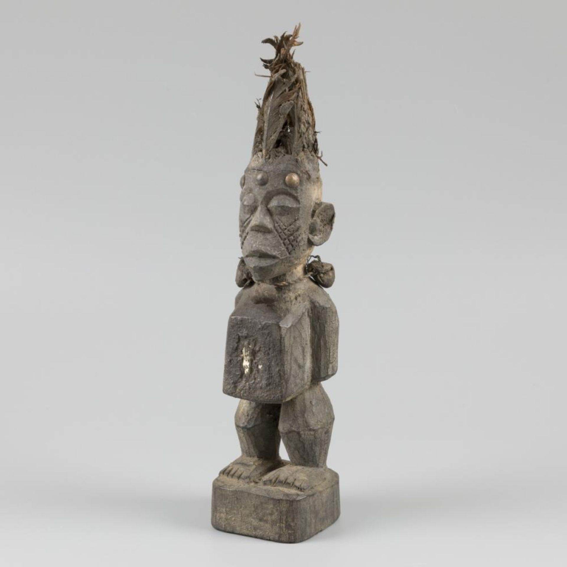 A Songye fetish statue, West Africa, mid. 20th century.