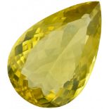 ITLGR Certified Natural Lemon Quartz Gemstone 36.99 ct.