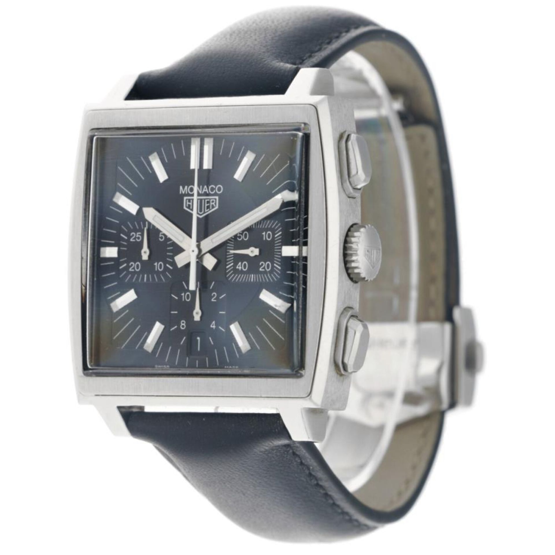 Tag Heuer Monaco CS2111 - Men's watch - approx. 2000. - Bild 2 aus 6