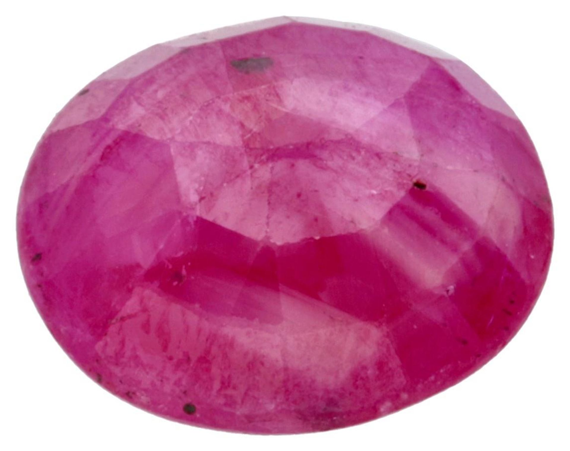 GJSPC Certified Natural Ruby Gemstone 2.69 ct. - Bild 2 aus 3