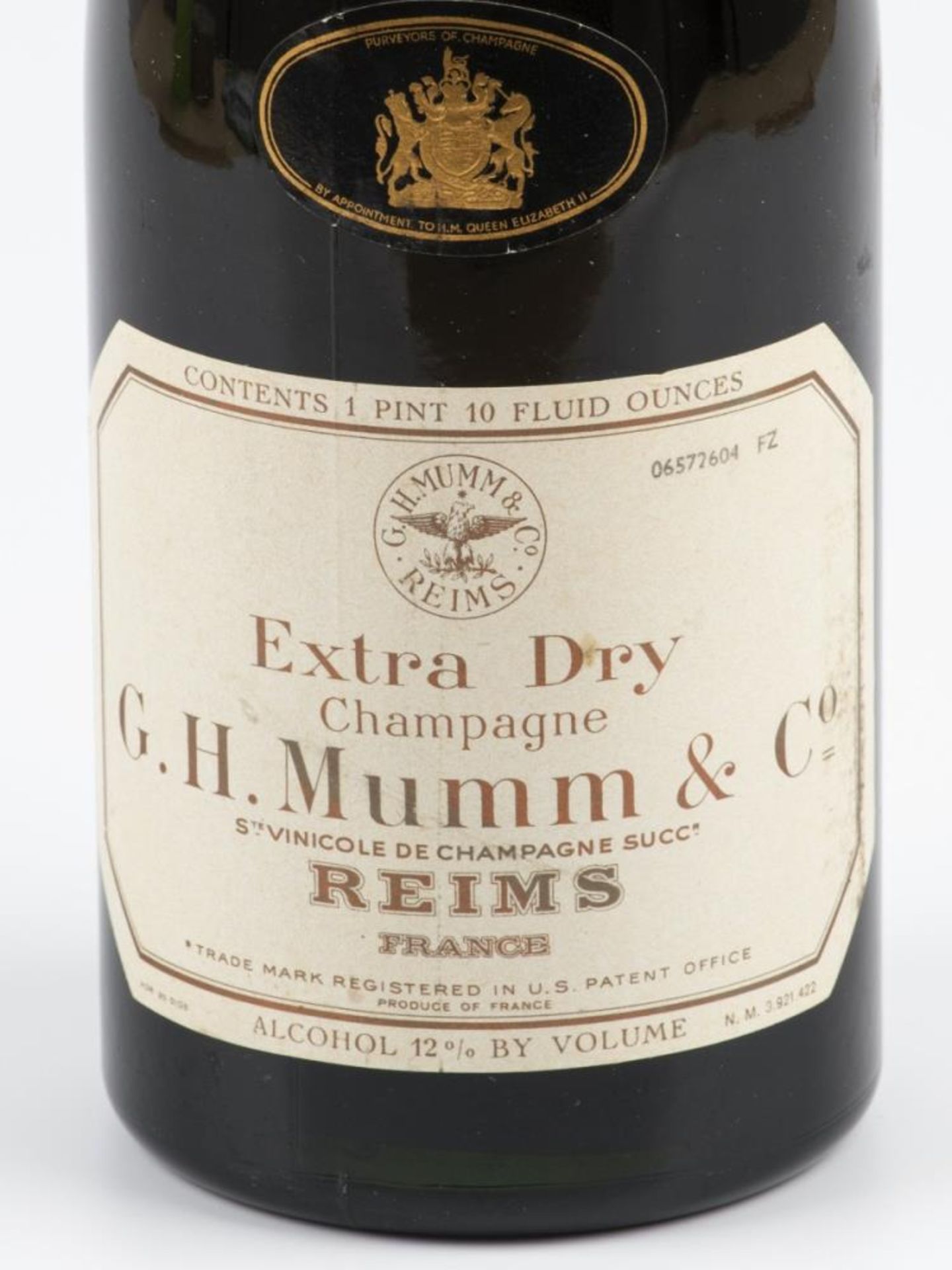 G.H. Mumm & Co - Extra dry Champange - 1960?. - Bild 2 aus 2