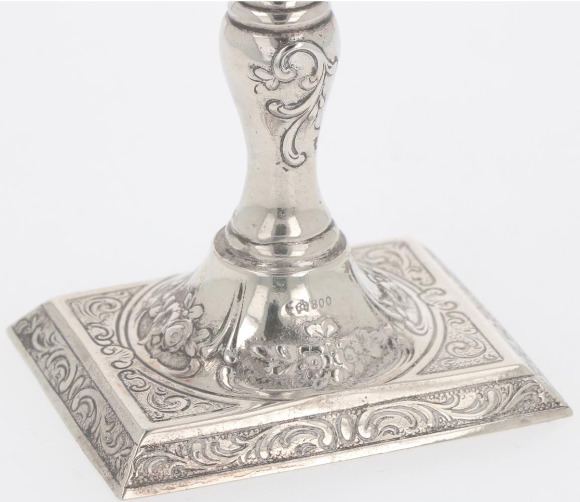 Candlestick silver. - Image 3 of 4