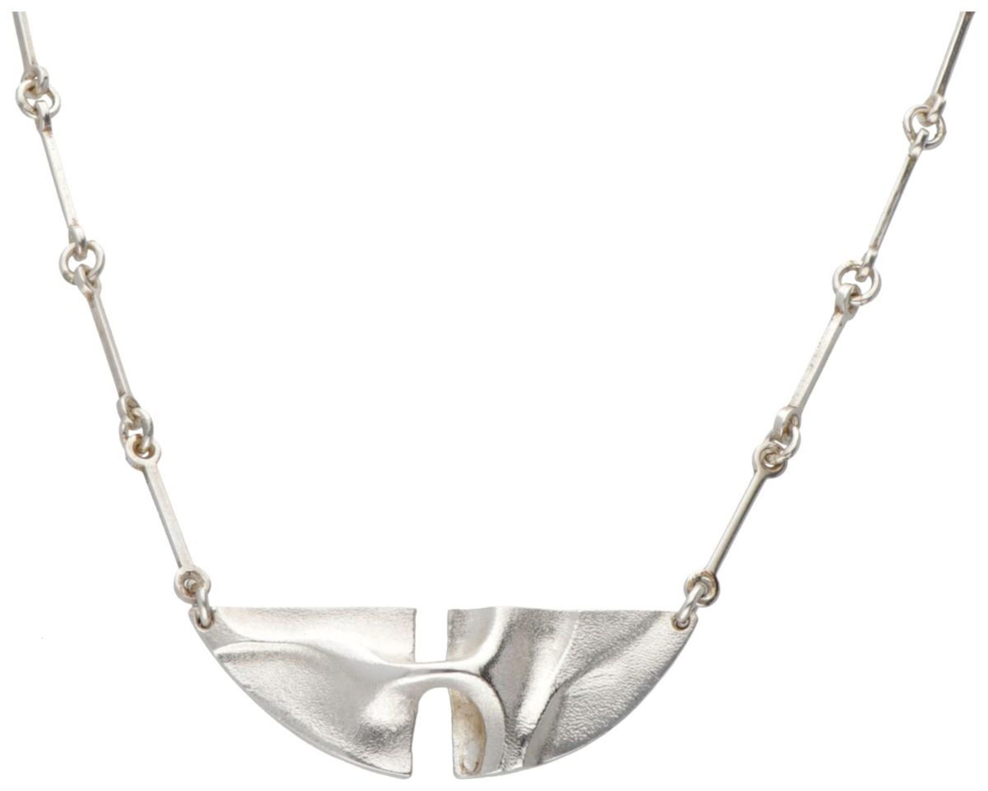 Sterling silver 'Viracocha' necklace by Björn Weckström for Lapponia.