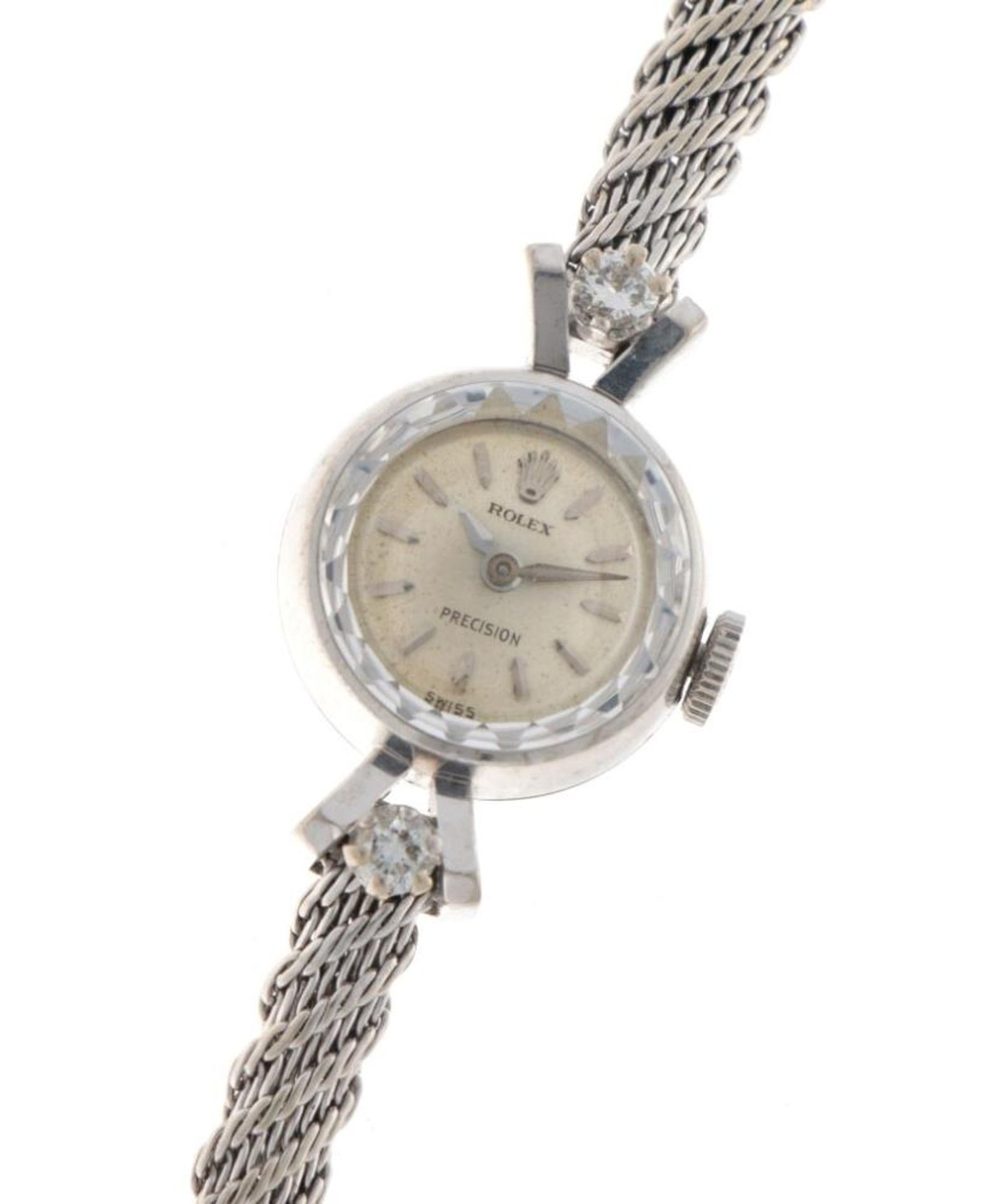 Rolex Precision - Ladies Watch White Gold - appr. 1960 - Image 2 of 9