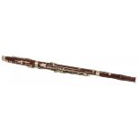 A bassoon, wood wind instrument, 20th century.