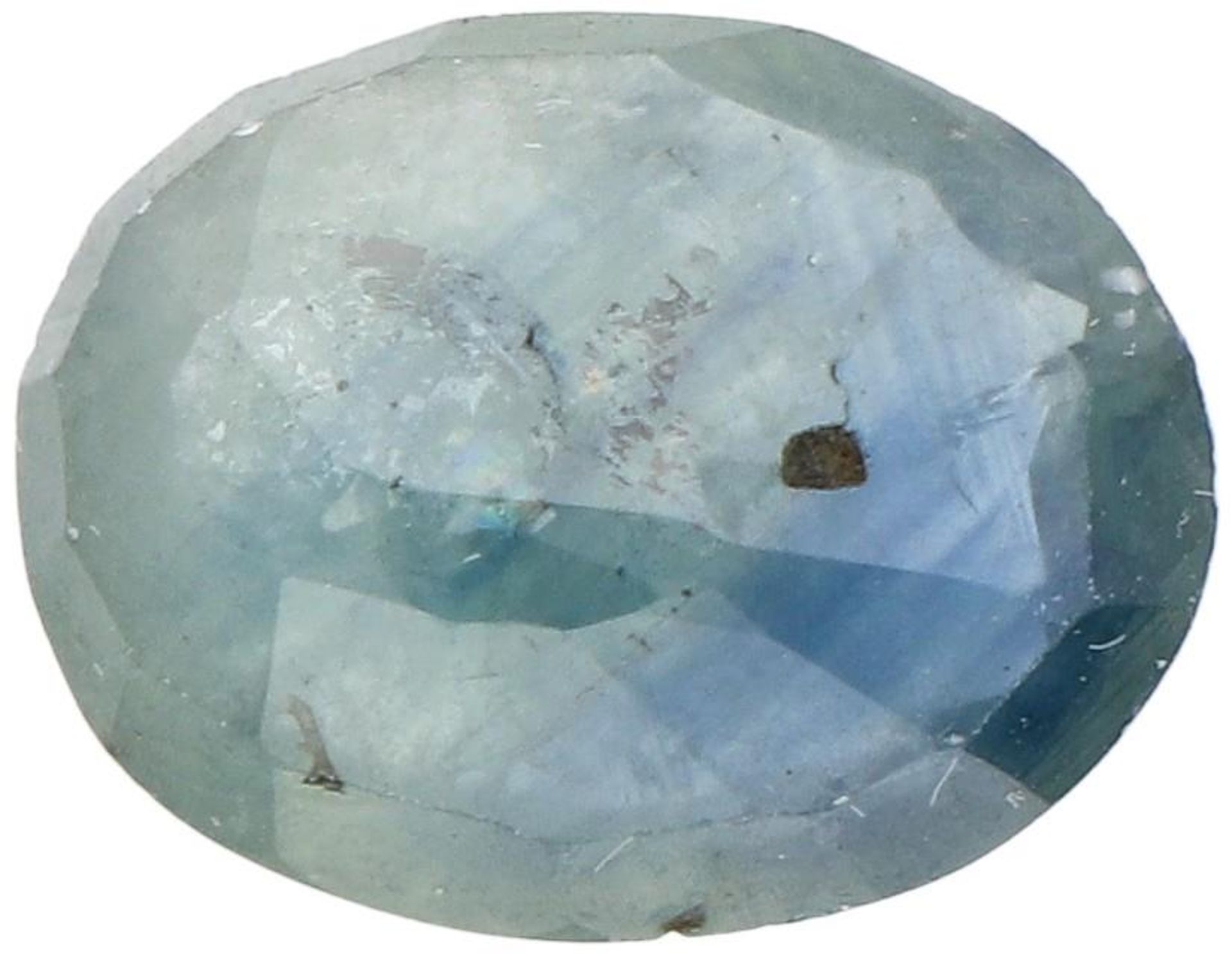 GLI Certified Natural Sapphire Gemstone 2.95 ct. - Bild 2 aus 3