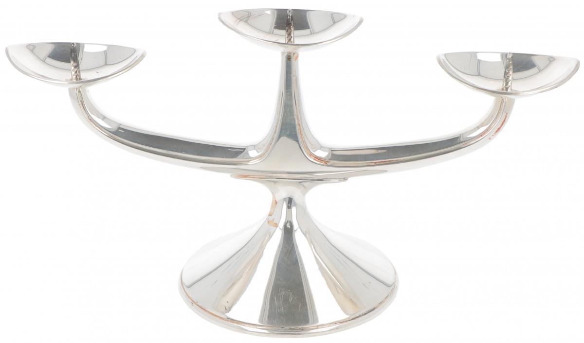 Table candelabra silver.