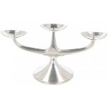 Table candelabra silver.