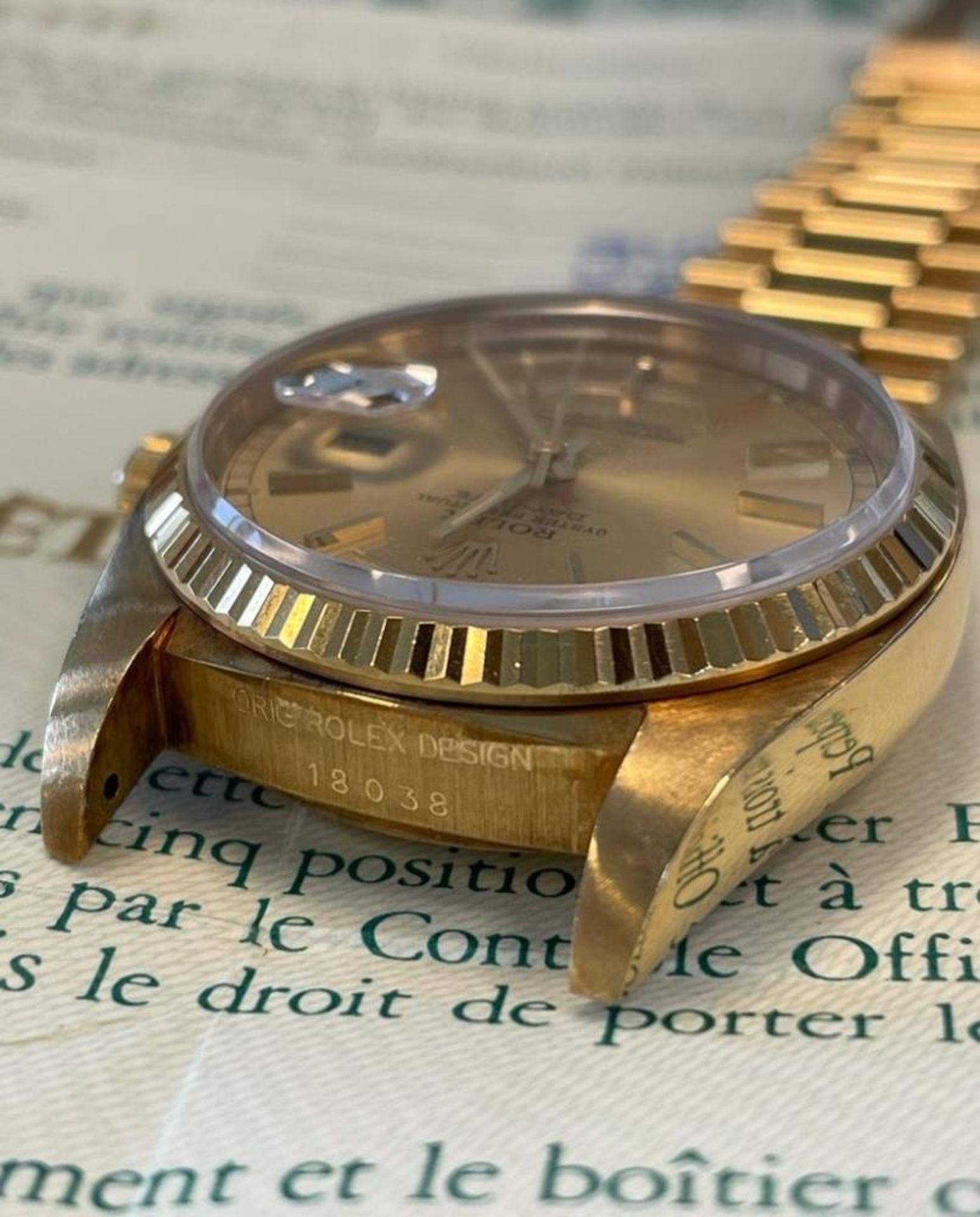 Rolex Day-Date 18038 - Men's watch - 1984. - Bild 7 aus 8
