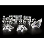 (6) piece lot Swarovski miniatures