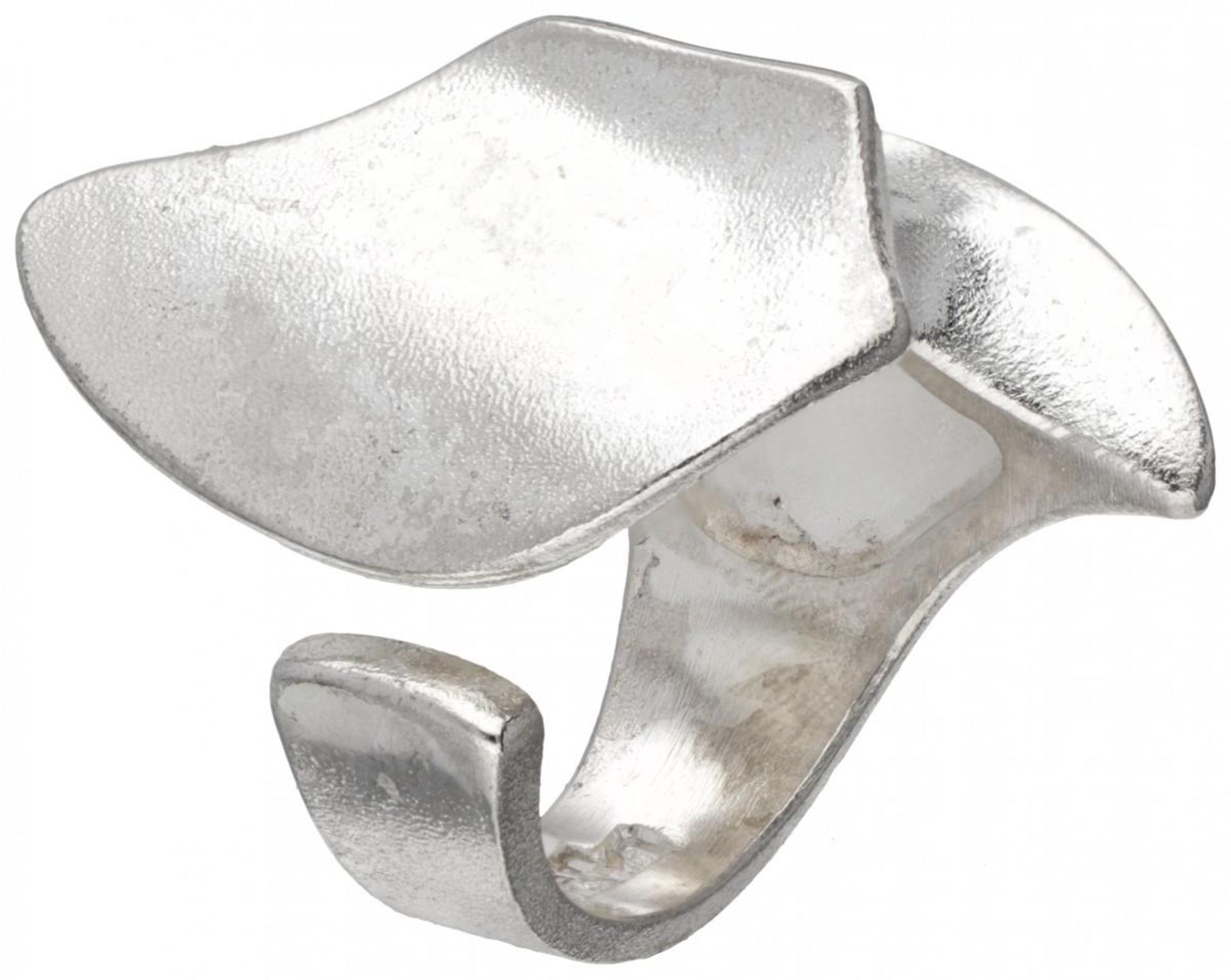 Sterling silver 'Pegasus' ring by Björn Weckström for Lapponia. - Bild 2 aus 3