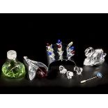 (8) part lot Swarovski miniatures.