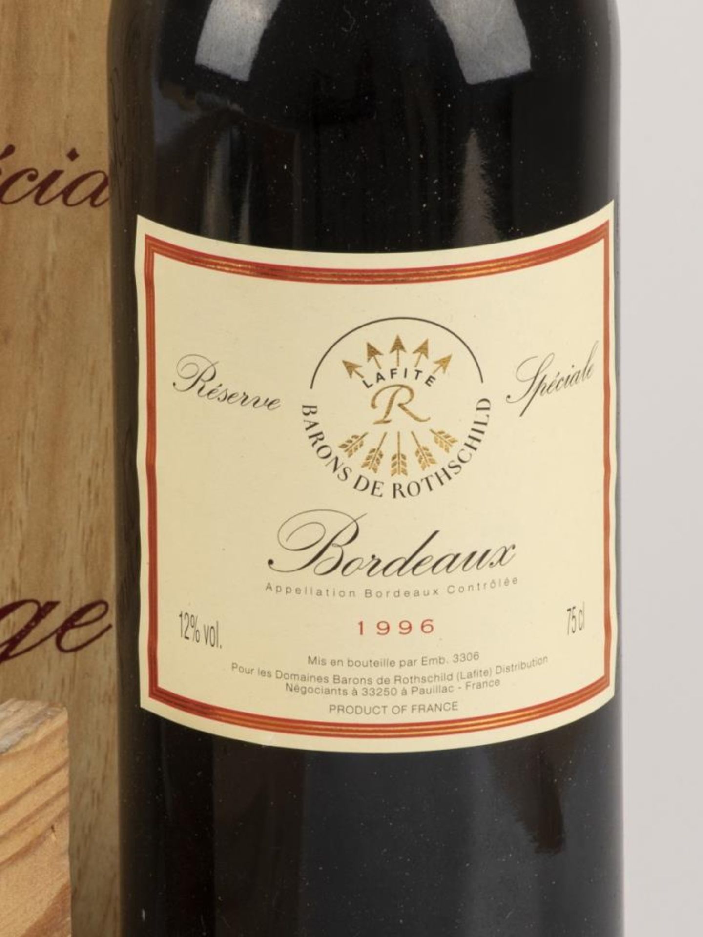 (3) Domaines Barons de Rothschild Lafite Collection Réserve Spéciale - Bordeaux - 1996. - Image 2 of 2