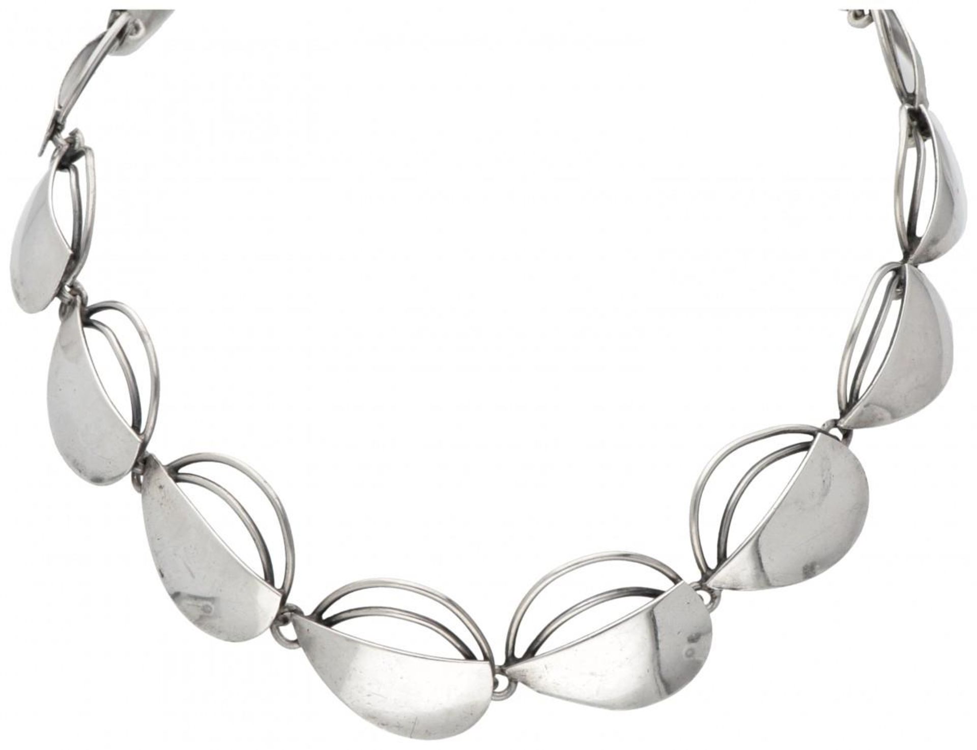 835 Silver link necklace by Danish designer Carl Ove Frydensberg.