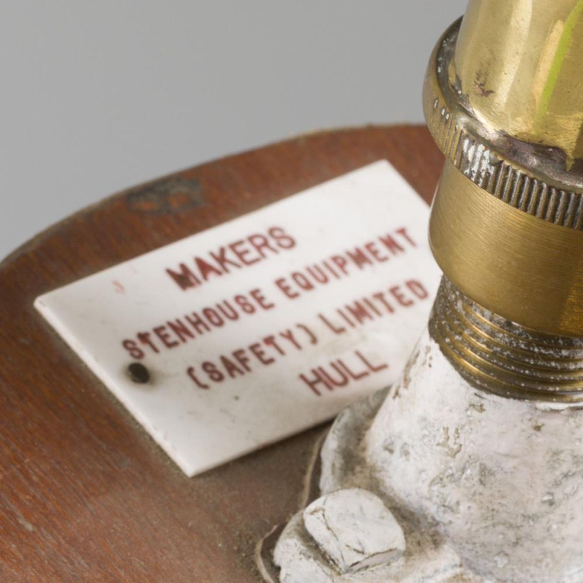 A Stenhouse equipment Hull, foghorn with bellow, England, 20th century. - Image 2 of 2