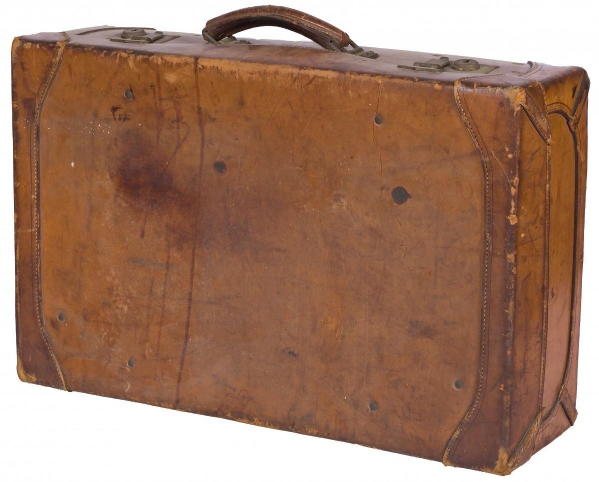A travelling trunk, France(?), 1st half 20th century.