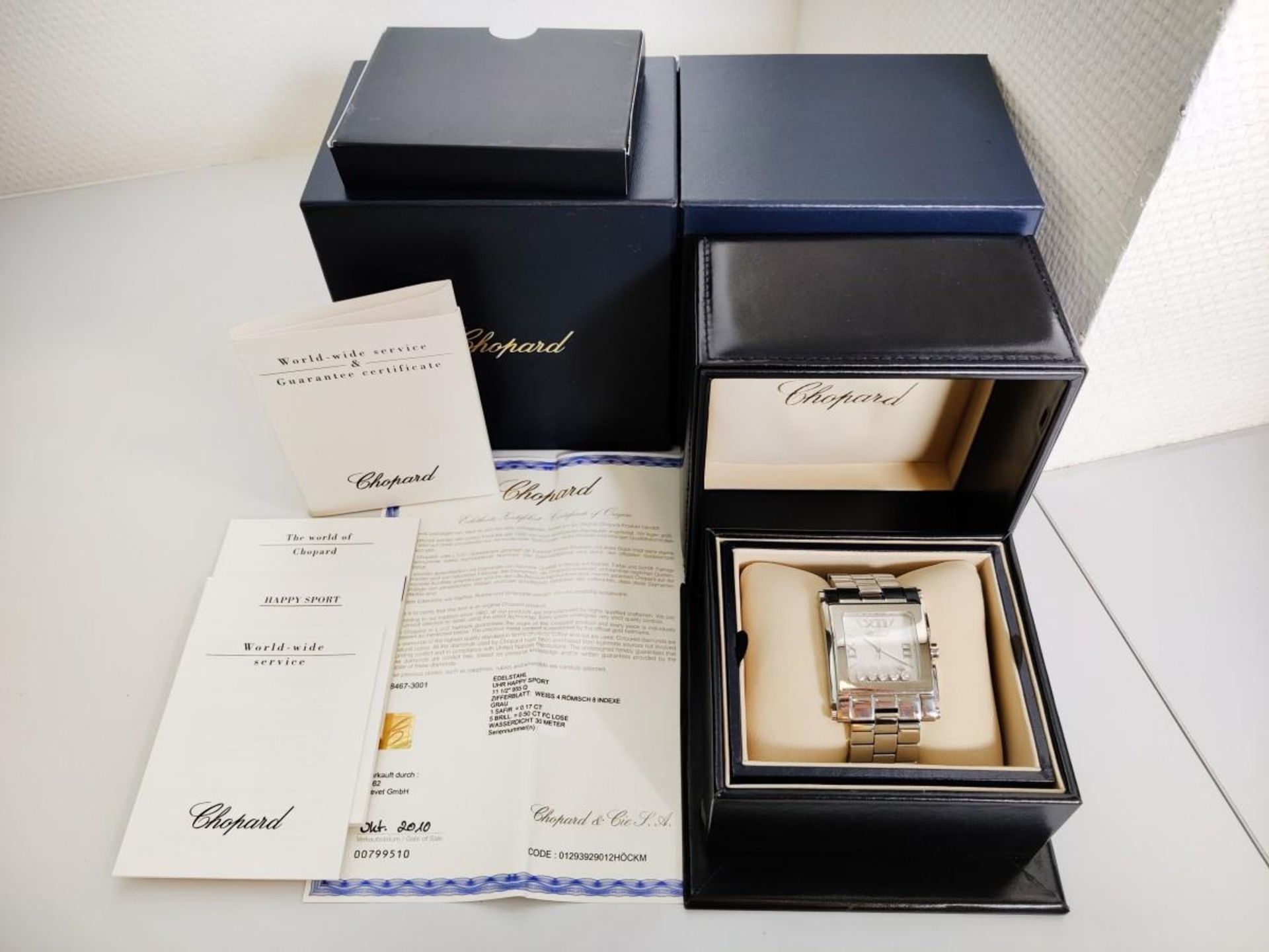 Chopard Happy Sport 8447 - Unisex watch - 2010. - Image 6 of 6