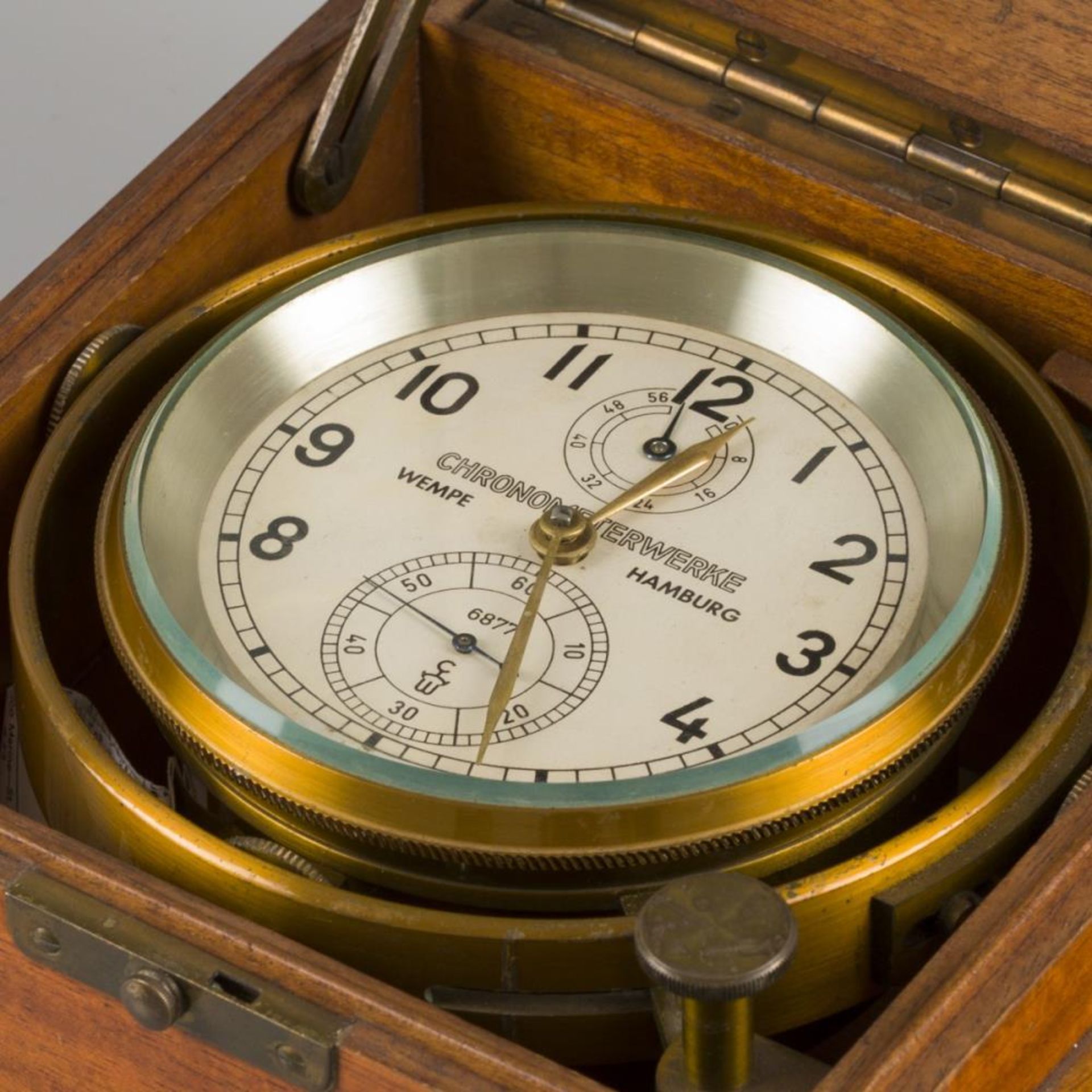 A "Wempe Chronometer Werke" chronometer, Duitsland, mid. 20e eeuw. - Image 2 of 3