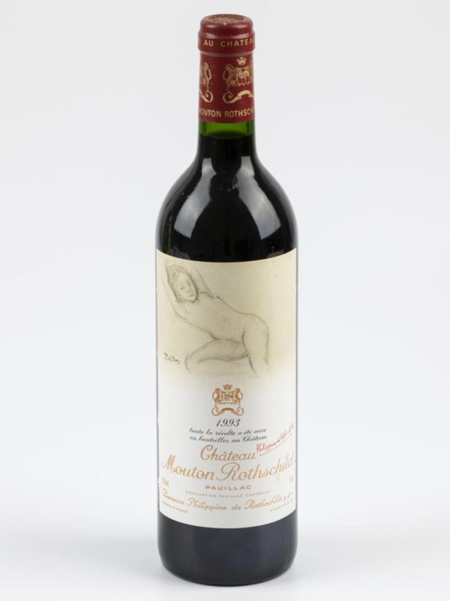 Château Mouton Rothschild - Pauillac - 1er Grand Cru Classé - 1993.