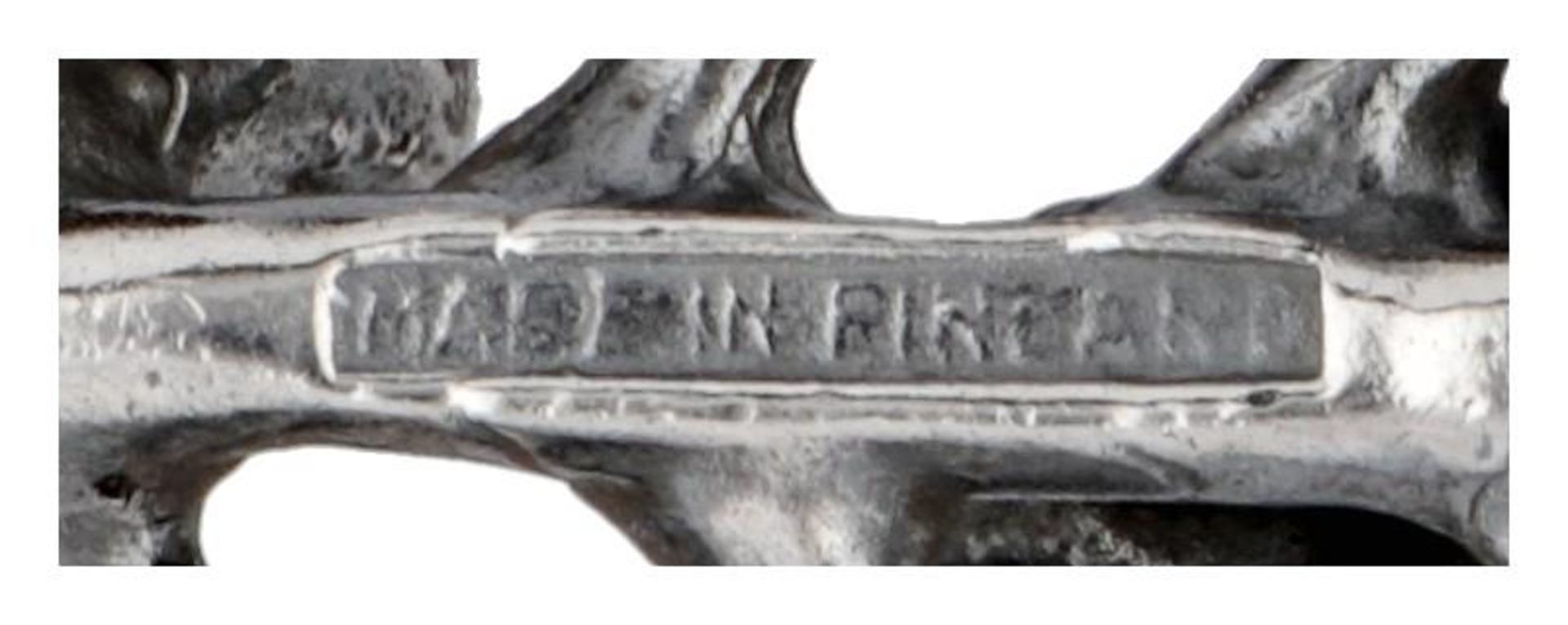 Sterling silver pendant by Finnish designer Hannu Ikonen for Valo-Koru. - Bild 3 aus 3
