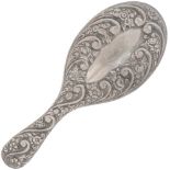 Hand mirror silver.