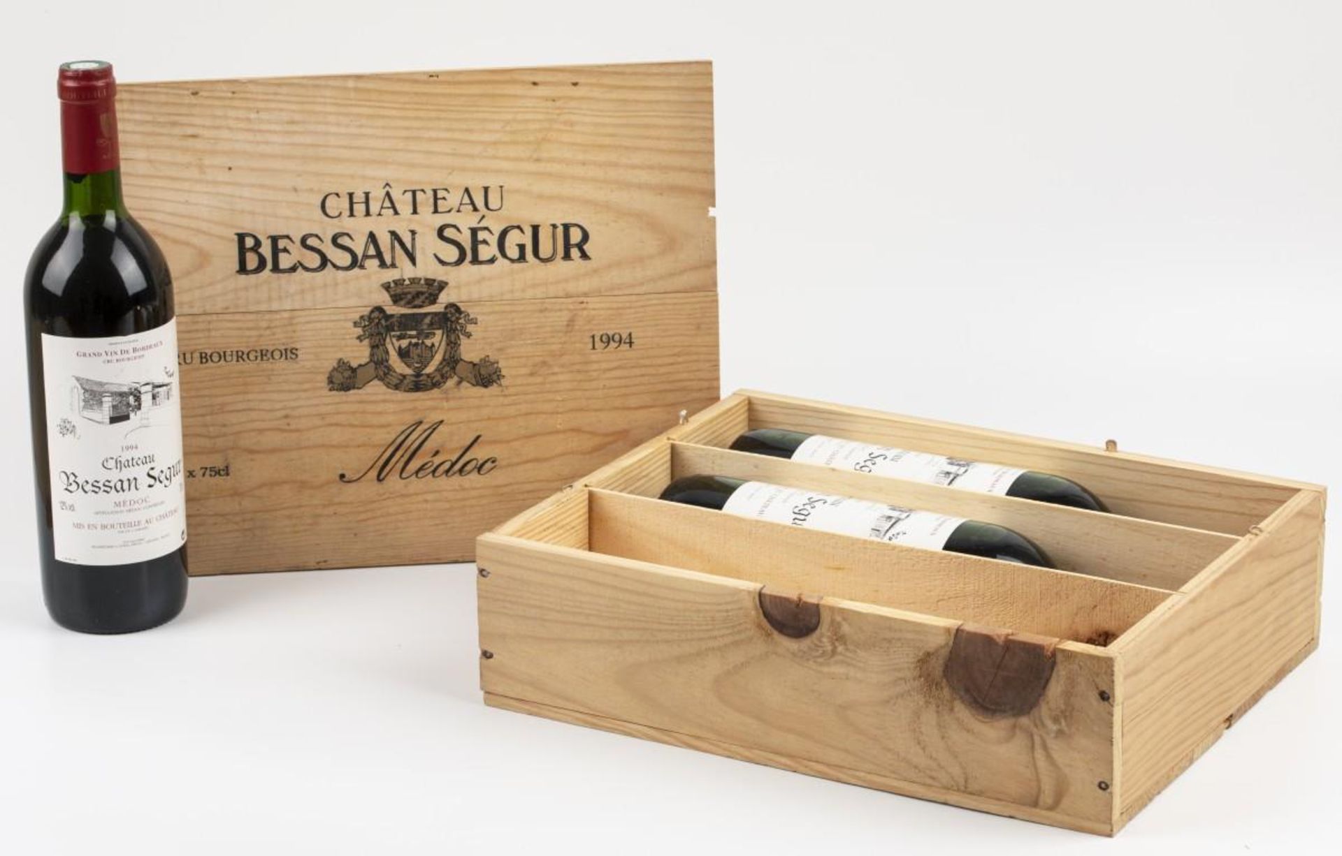 (3) Château Bessan Segur - Medoc - 1994.