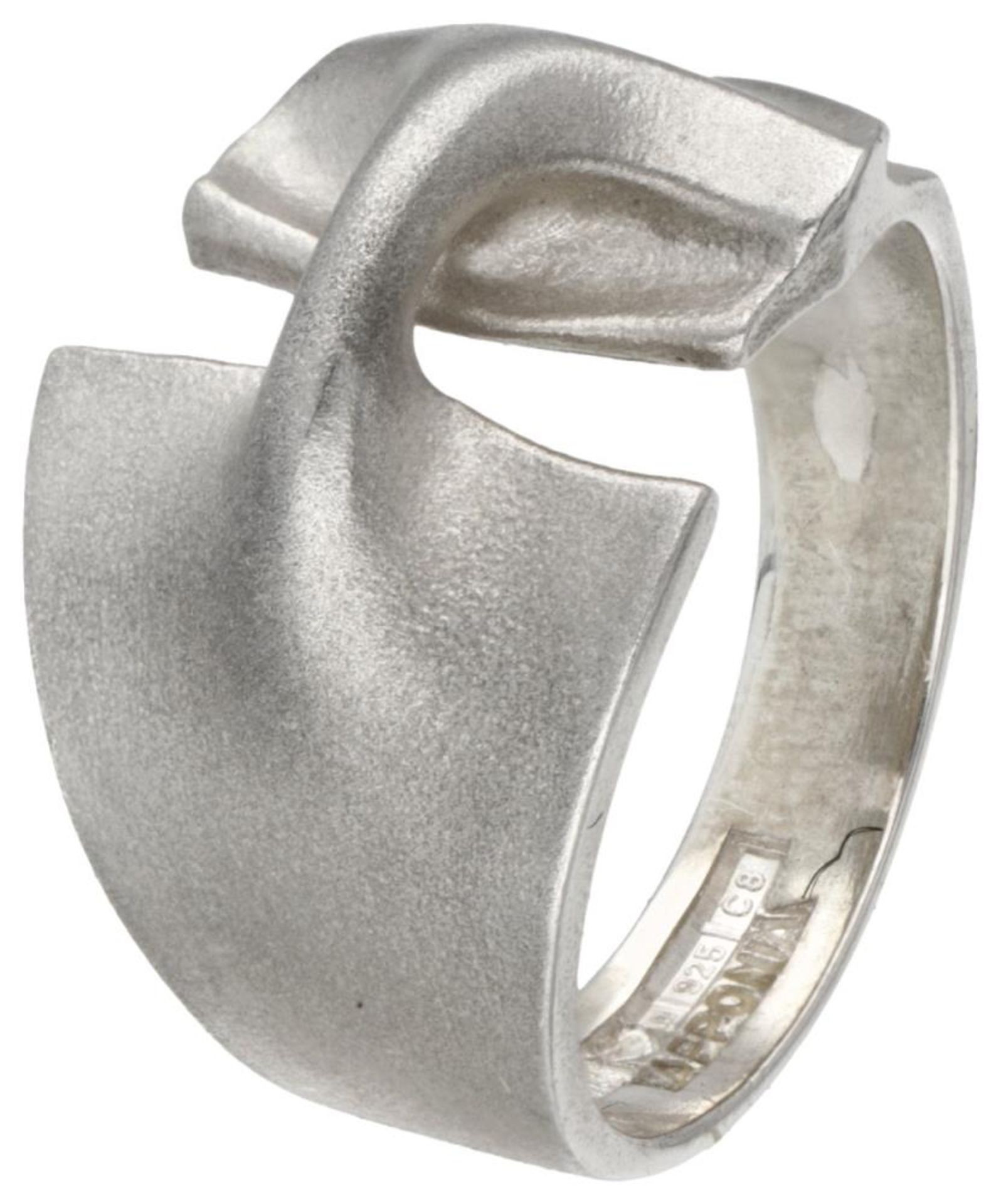 Sterling silver 'Styks' ring by Björn Weckström for Lapponia.