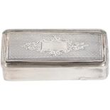 Snuff box silver.