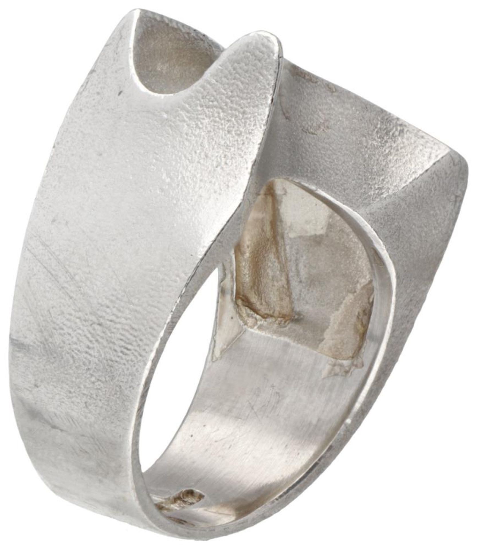 Sterling silver 'Mira' ring by Björn Weckström for Lapponia. - Bild 2 aus 3
